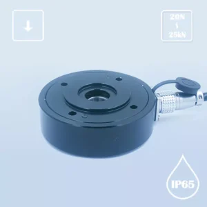 K201 TENSION LOAD CELL / DOUGHNUT-SHAPED / COMPACT / HIGH-PRECISION